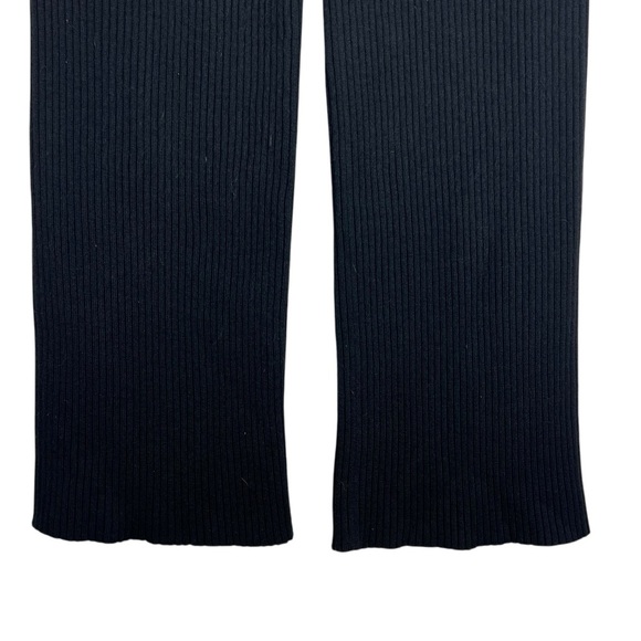 MONCLER Girl’s 12 Logo Patch Ribbed Wool Blend Base Layer Ski/Outdoor Pant - Picture 7 of 13